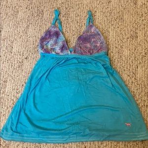 Blue pastel tank top